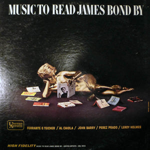 Various ‎– Music To Read James Bond By - VG+ Lp Record 1965 United Artists USA Mono Vinyl - Jazz / Easy Listening / Theme