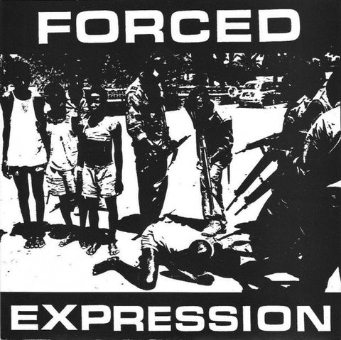 Forced Expression – Forced Expression - VG+ 7" EP Record 1995 Reek Havoc USA Clear Vinyl - Hardcore / Grindcore