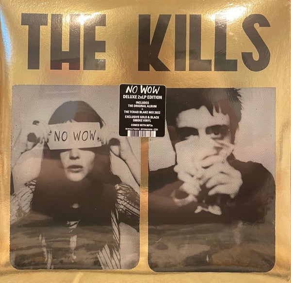 The Kills – No Wow (Deluxe Edition) (2004) - New 2 LP Record 2022 Domino Gold & Black Smoke Vinyl, Download, and Booklet- Indie Rock / Garage Rock / Lo-fi - Shuga Records