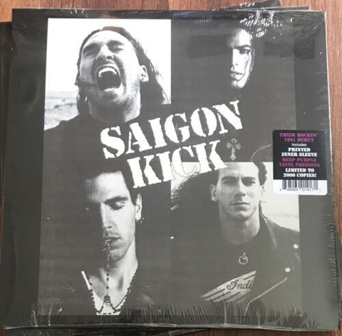 Saigon Kick – Saigon Kick - New LP Record 2022 Atlantic / Real Gone Music Deep Purple Vinyl - Hard Rock