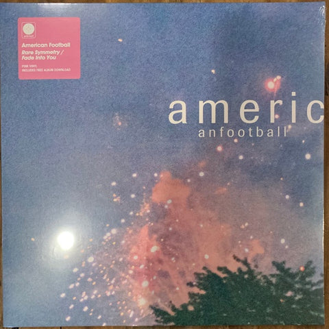 American Football – Rare Symmetry / Fade Into You - New 10" Single Record 2022 Polyvinyl Pink Vinyl - Emo / Indie Rock