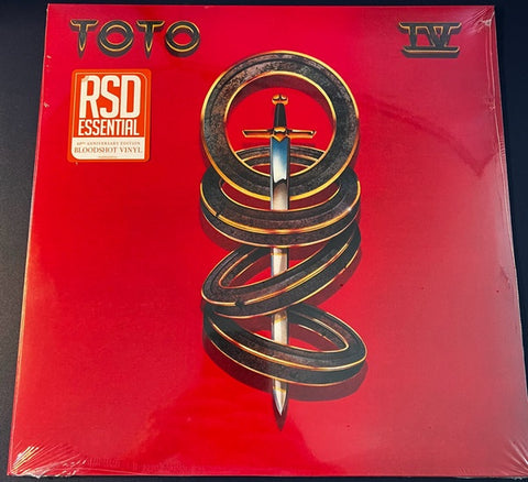 Toto – IV (1982) - New LP Record 2022 Columbia RSD Essentials Bloodshot Vinyl - Pop Rock