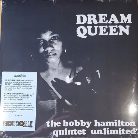 The Bobby Hamilton Quintet Unlimited – Dream Queen (1972) - New LP Record Store Day 2022 Now-Again RSD Vinyl - Jazz / Soul-Jazz