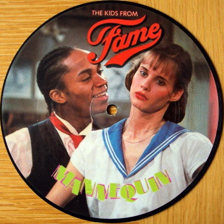 The Kids From Fame – Mannequin - Mint- 7" EP Record 1982 RCA UK Picture Disc Vinyl - Pop