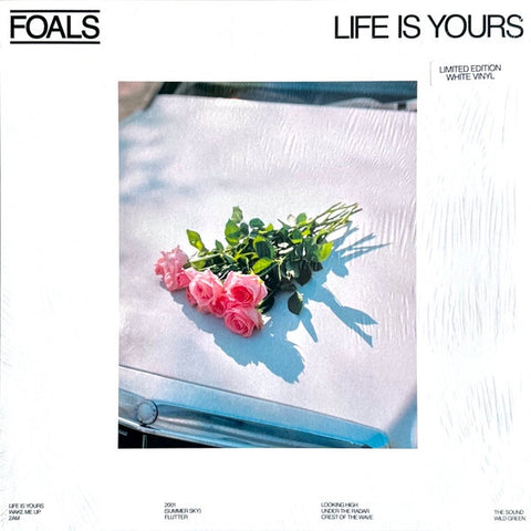 Foals – Life Is Yours - New LP Record 2022 Warner White Vinyl - Indie Rock