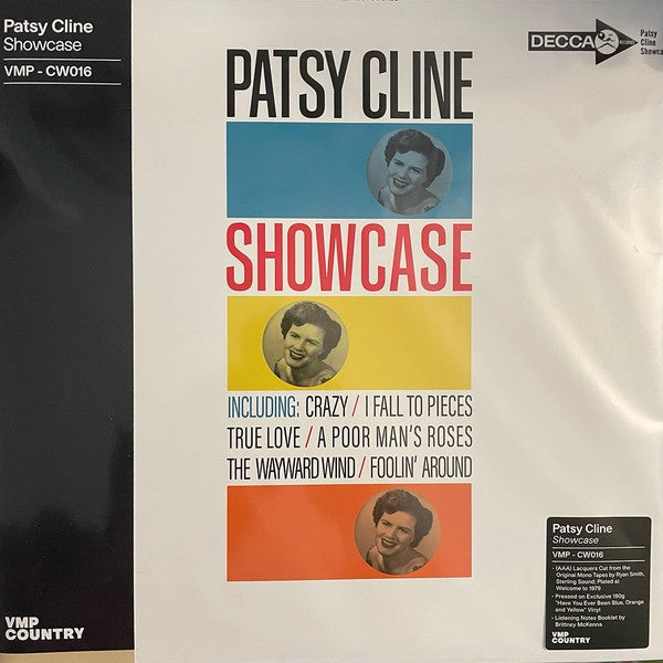 bifald det er smukt spejl Patsy Cline – Showcase - New LP Record 2022 Decca Vinyl Me, Please. Or–  Shuga Records