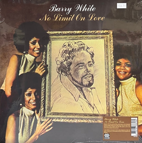 Barry White – No Limit On Love - New LP Record Store Day 2022 Reel Gold Vinyl - Soul