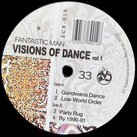 Fantastic Man – Visions Of Dance Vol 1 - New 12" EP Record 2022 Superconscious Australia Import Vinyl - House / Trance