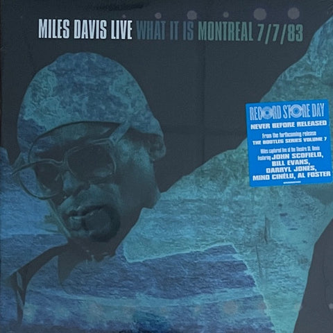 Miles Davis – Miles Davis Live - What It Is (Montreal 7/7/83) - New 2 LP Record Store Day 2022 Columbia RSD Vinyl - Jazz