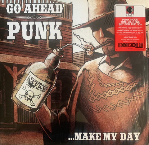 Various Artists - Go Ahead Punk...Make My Day (1996) - New LP Record Store Day 2022 Craft RSD Orange Splatter Vinyl - Punk Rock / Hardcore / Pop Punk