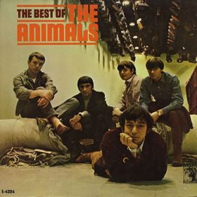 The Animals ‎– The Best Of The Animals - VG Lp Record 1966 USA Mono Original Vinyl - Rock