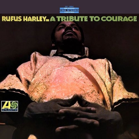 Rufus Harley – A Tribute To Courage (1968) - VG+ LP Record 1972 Atlantic USA Vinyl - Jazz / Soul-Jazz