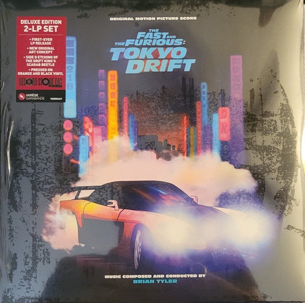 Brian Tyler - The Fast And The Furious: Tokyo Drift (Original Motion Picture Score) - New 2 LP Record Store Day 2022 Varese Sarabande RSD Orange & Black Vinyl - Soundtrack - Shuga Records