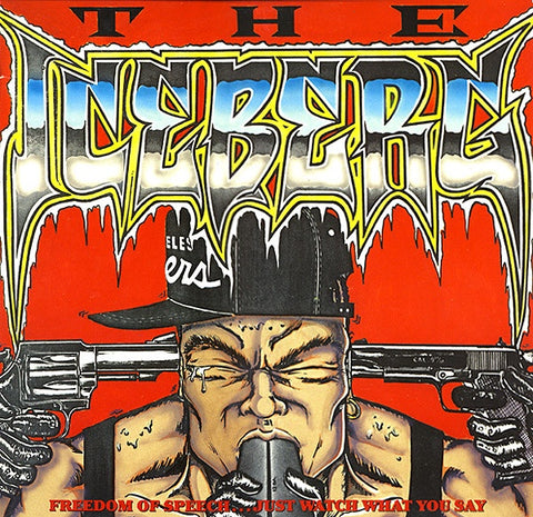 Ice-T – The Iceberg (Freedom Of Speech... Just Watch What You Say) - VG+ LP Record 1989 Sire USA Original Vinyl - Hip Hop