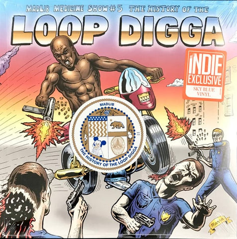 Madlib – History Of The Loop Digga, 1990-2000 (2010) - VG+ 2 LP Record 2022 Madlib Invazion RSD Essentials Sky Blue Vinyl - Hip Hop / Instrumental
