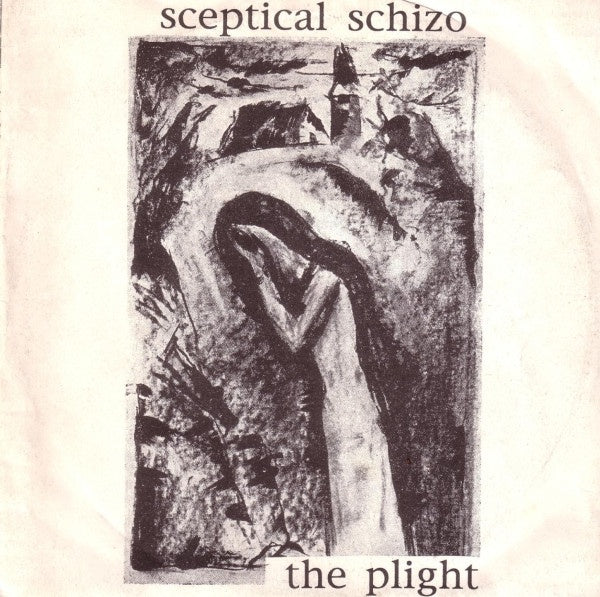 Sceptical Schizo – The Plight - VG+ 7" Single Record 1993 Wounded Love Italy Vinyl & Inserts - Death Metal / Doom Metal - Shuga Records