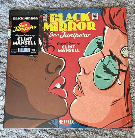 Clint Mansell – Black Mirror: San Junipero (Original Score 2020) - New LP Record 2022 Lakeshore Invada Neon Pink Vinyl - Soundtrack