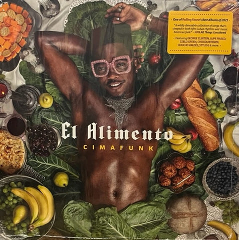 Cimafunk – El Alimento - New LP Record 2022 Terapia Thirty Tigers USA Vinyl - Hip Hop / Latin / Funk