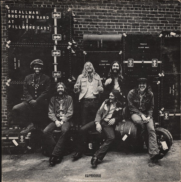 The Allman Brothers Band - At Fillmore East (1971) - VG+ USA 2 Lp Set (Capricorn 2nd Press 1972) - Rock - B18-094 - Shuga Records