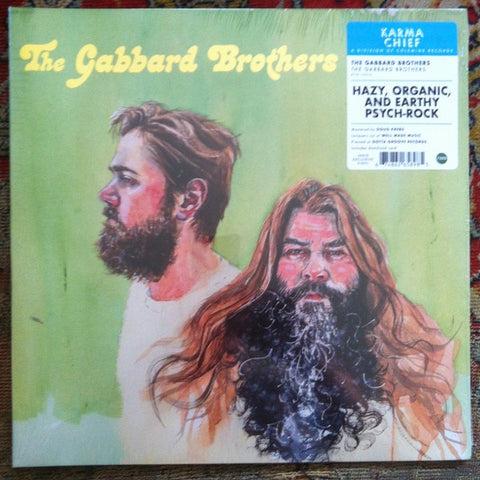 The Gabbard Brothers - The Gabbard Brothers - New LP Record 2022 Karma Chief Grass Green  Vinyl - Blues Rock / Psychedelic