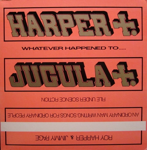 Roy Harper & Jimmy Page – Whatever Happened To Jugula? - VG+ LP Record 1988 Beggars Banquet PVC USA Vinyl - Rock / Folk Rock / Acoustic