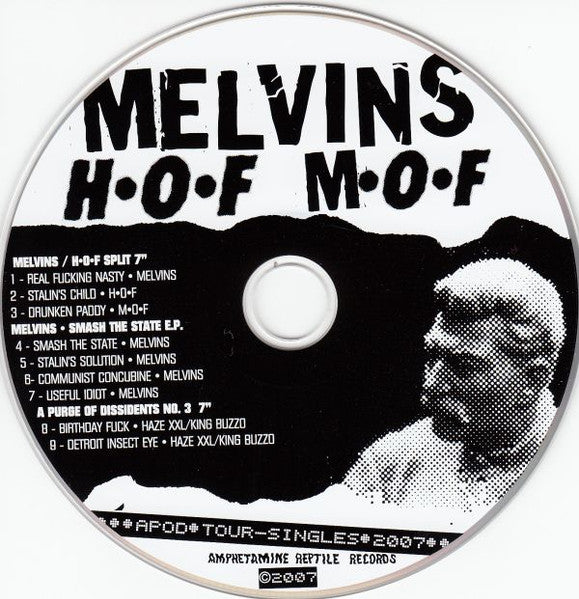 Melvins – Smash The State E.P. - Mint- 7" EP Record 2007 Amphetamine Reptile Vinyl & CD - Punk / Hardcore - Shuga Records