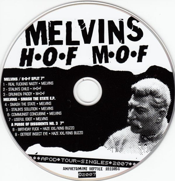 Melvins – Smash The State E.P. - Mint- 7" EP Record 2007 Amphetamine Reptile Vinyl & CD - Punk / Hardcore