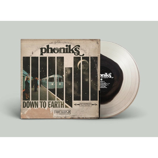Phoniks – Down To Earth - New (Opened to Verify color) LP Record 2022 Don't Sleep USA Black Inside Milky Clear Vinyl - Hip Hop / Instrumental
