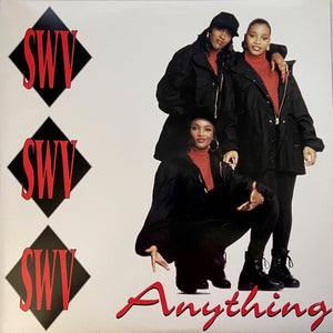 SWV – Anything - VG+ (vg- cover) 12" Single Record 1994 RCA USA Vinyl - RnB / Hip Hop
