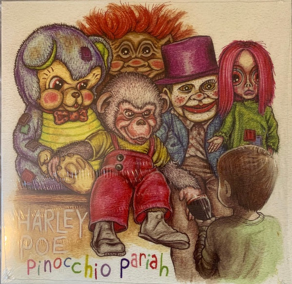 Harley Poe – Pinocchio Pariah - New 10" EP Record 2022 Say-10 Vinyl - Folk Punk / Horror Punk - Shuga Records