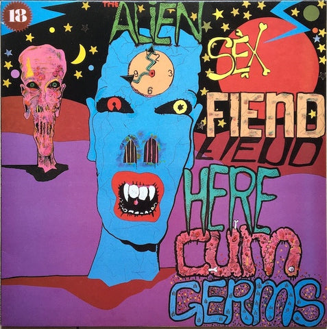 Alien Sex Fiend – Here Cum Germs - VG+ LP Record 1987 Anagram Plague UK Vinyl - Electronic / Industrial / EBM