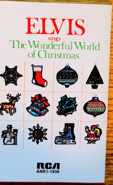Elvis Presley – The Wonderful World Of Christmas - Used Cassette 1971 RCA Tape - Pop / Holiday