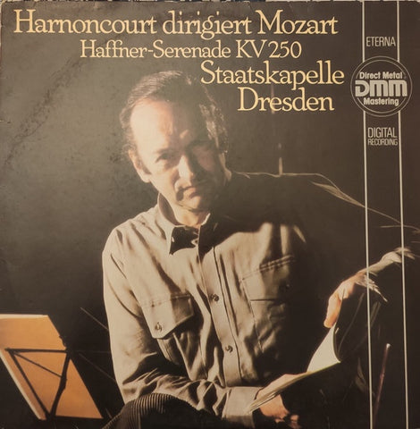 Harnoncourt – Mozart - Haffner Serenade KV 250 (1985) - Mint- LP Record 1986 ETERNA Germany Vinyl - Classical