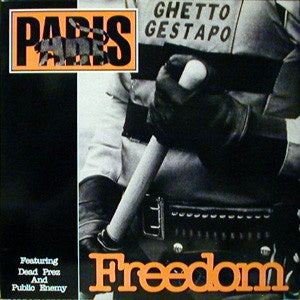 Paris – Freedom - Mint- 12" Single Record 2003 Guerrilla Funk Vinyl - Hip Hop / Conscious