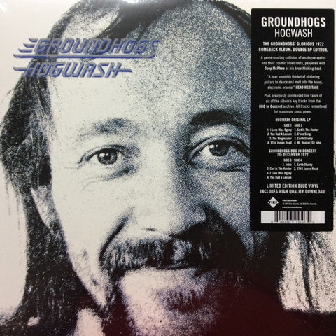 Groundhogs – Hogwash (1972) - New 2 LP Record 2022 Fire UK Import Blue Vinyl - Blues Rock / Hard Rock