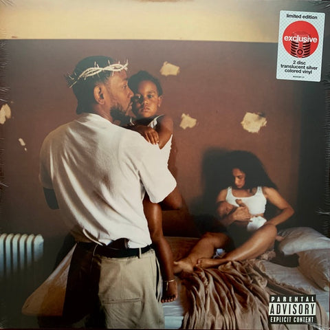 Kendrick Lamar – Mr. Morale & The Big Steppers - New 2 LP Record 2022 Top Dawg Target Exclusive Silver Vinyl - Hip Hop