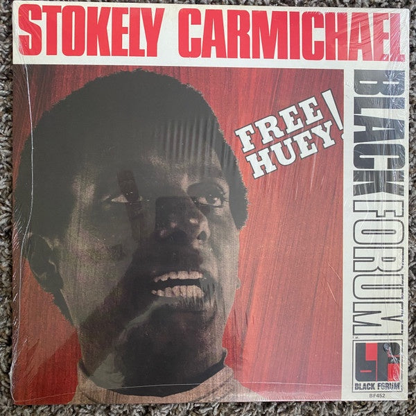 Stokely Carmichael – Free Huey! (1970) - New LP Record 2022 Black Forum Apple Red Vinyl - Spoken Word / Political / Speech - Shuga Records