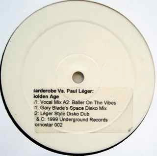Garderobe vs. Paul Léger – Golden Age - New 12" Single Record 1999 Hungary Vinyl - House