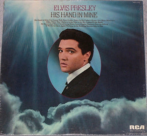 Elvis Presley ‎– His Hand In Mine (1960) - VG+ Lp Record 1976 Stereo USA Press - Rock & Roll / Gospel