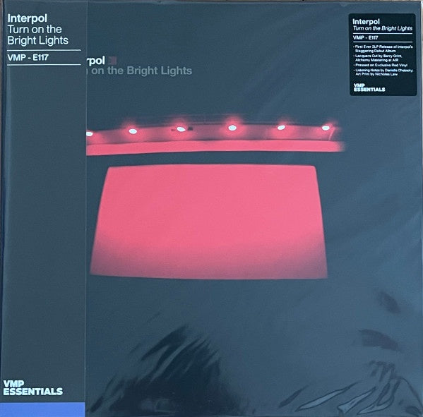 Interpol – Turn On The Bright Lights (2002) - New 2 LP Record 2022 Matador Vinyl Me, Please Red Vinyl - Indie Rock