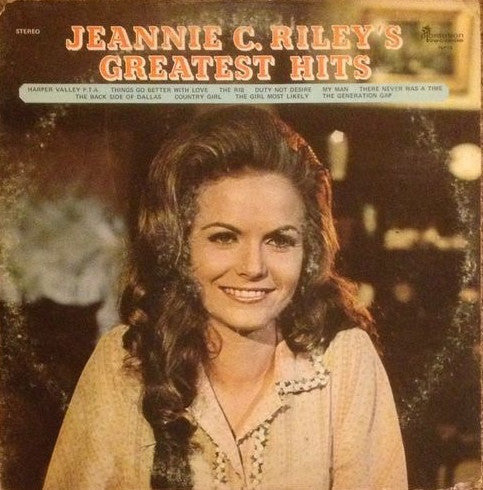 Jeannie C. Riley ‎– Jeannie C. Riley's Greatest Hits - New Vinyl 1971 Stereo (Original Press) USA - Country