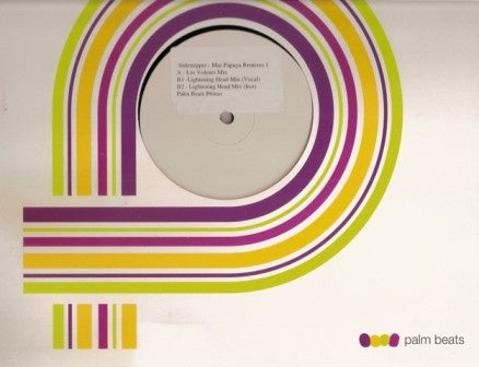 Sidestepper – Más Papaya Remixes 1 - New 12" White Label Single Record Palm Beats Vinyl - Downtempo / Latin / Dub