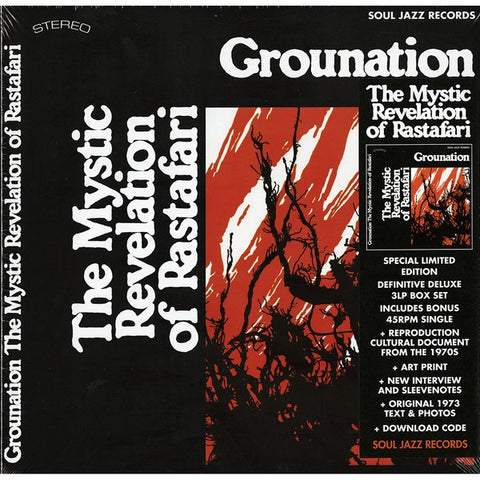 Count Ossie & The Mystic Revelation Of Rastafari – Grounation (1973) - New 3 LP Record Box Set Soul Jazz UK Import Vinyl , Phots, Sleevenotes, Print, Bonus 7" Single & Download - Roots Reggae
