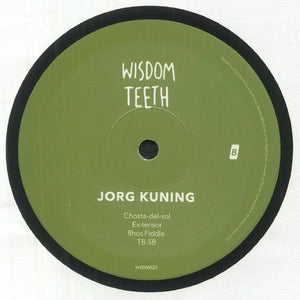 Jorg Kuning – Chosta-del-sol - New 12" EP Record 2022 Wisdom Teeth UK Import Vinyl - House / Techno
