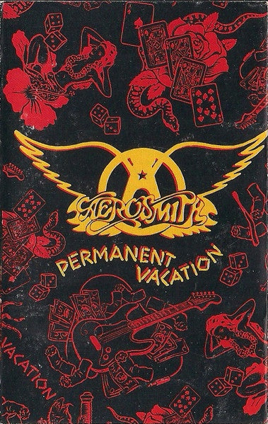 Aerosmith – Permanent Vacation- Used Cassette 1987 Geffen Tape- Rock