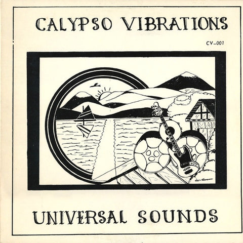 Signed Autographed - Calypso Vibrations – Universal Sounds - VG+ LP Record 1978 Self Released USA Vinyl - Calypso / Steel Band