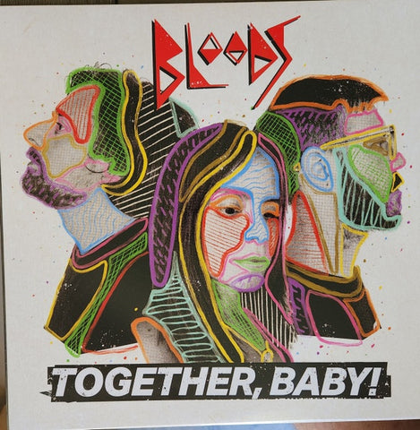 Bloods – Together, Baby! - New LP Record 2022 Share It Music Clear w/ Rainbow Splatter Vinyl - Indie Rock / Punk / Riot Grrrl