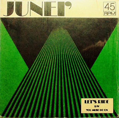 Junei' – Let's Ride / You Must Go On (1987) - New 7" Single Record 2022 Numero Group Green Translucent Vinyl - Soul / Boogie