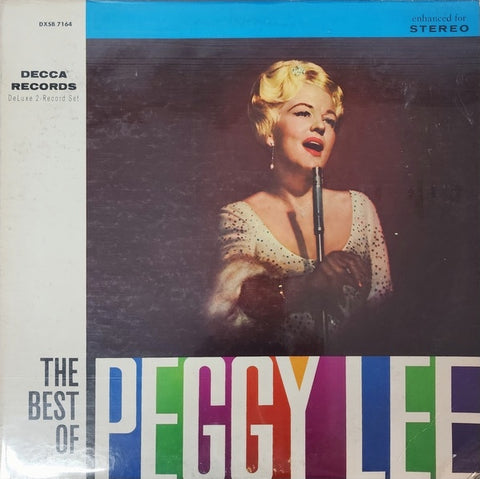 Peggy Lee – The Best Of Peggy Lee (1961) - VG+ 2 LP Record 1969 Decca USA Vinyl - Jazz / Swing / Cool Jazz