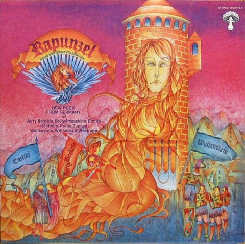 Various – Rapunzel (Neue Deutsche Volksmusik) - Mint- LP Record 1972 Pilz Germany Original Vinyl & Booklet - Krautrock / Folk Rock